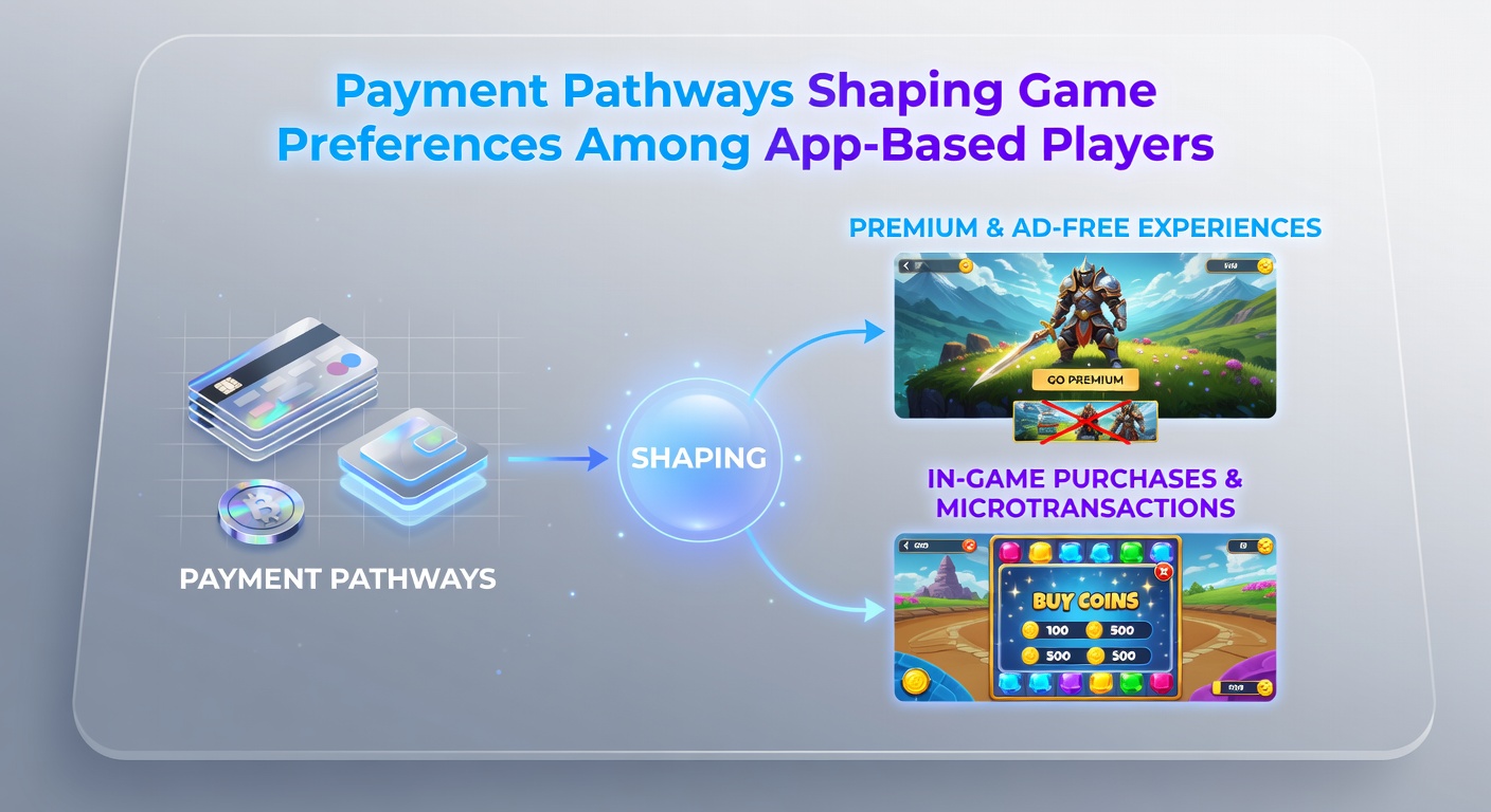 Mobile app interface displaying various payment options alongside game categories for app-based players