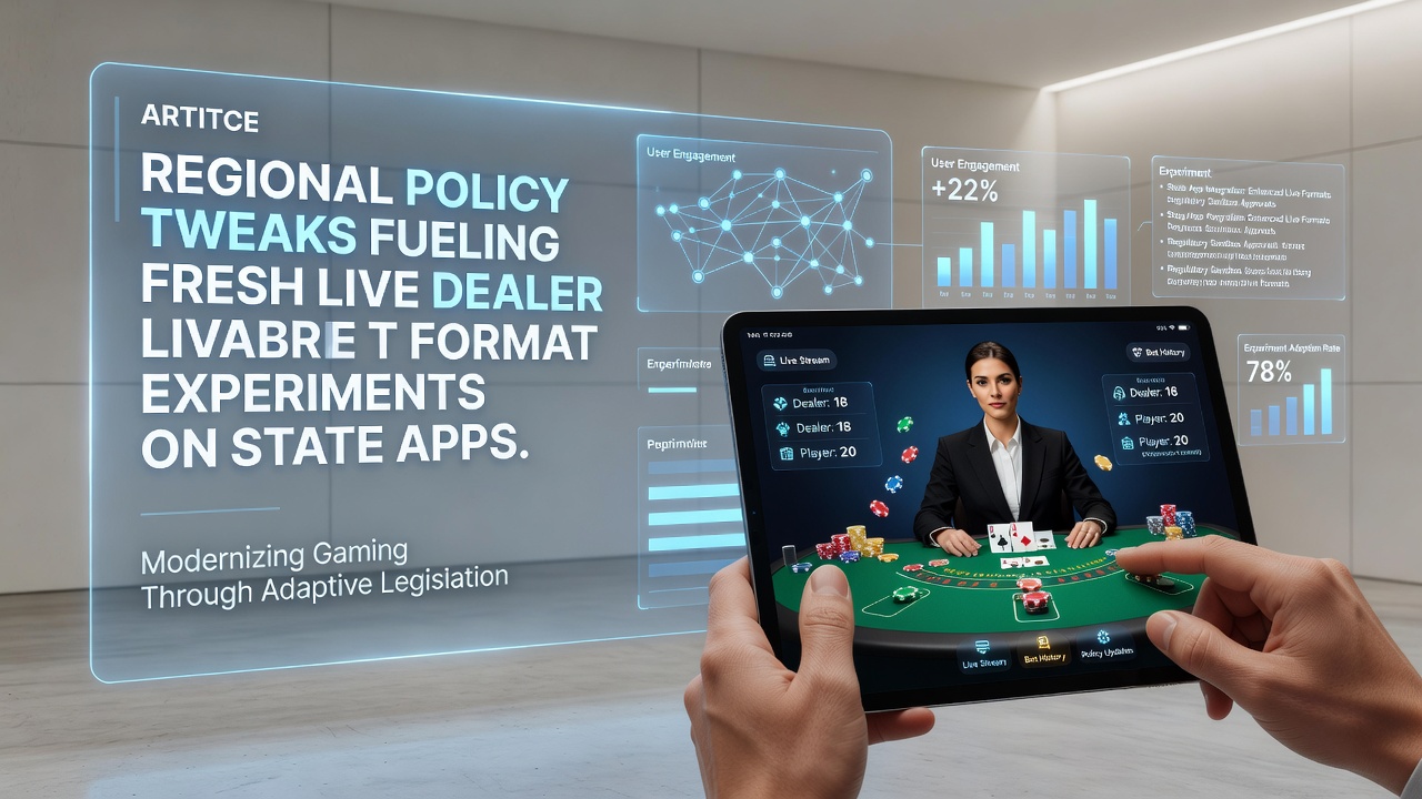 State regulatory officials reviewing live dealer app interfaces during a policy implementation meeting